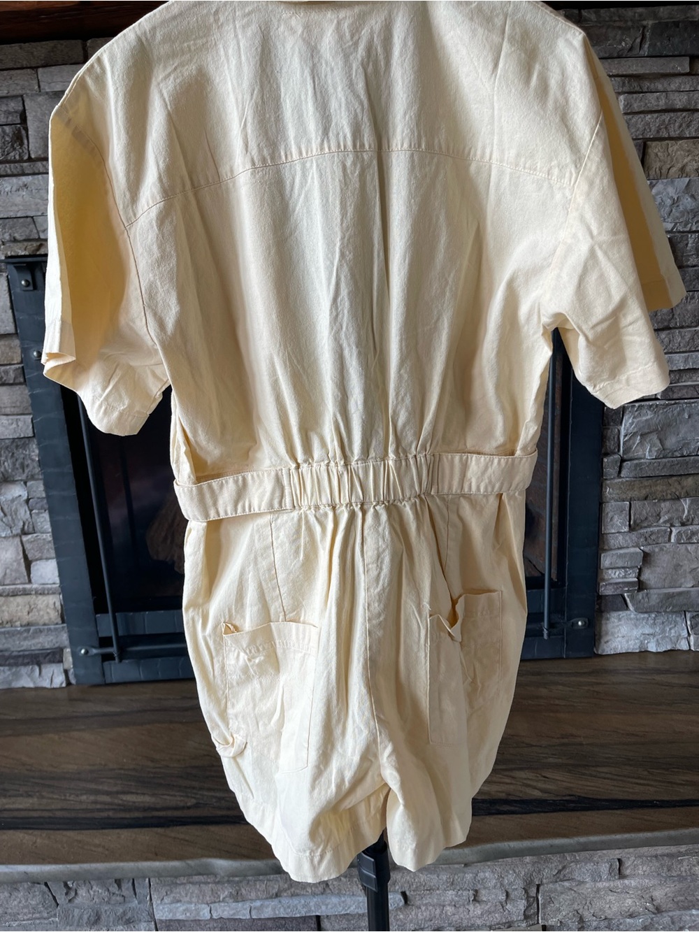 Jen’s Pirate Booty 100% Cotton Utility Zip Romper NWT Medium - Picture 2 of 7